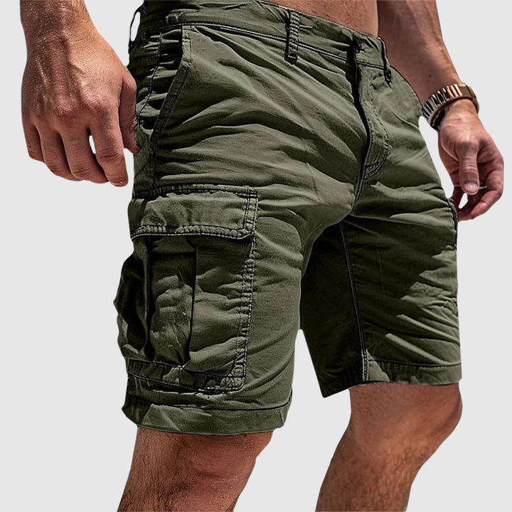 Lucas | Men's Cargo Pocket Casual Knee Length Shorts