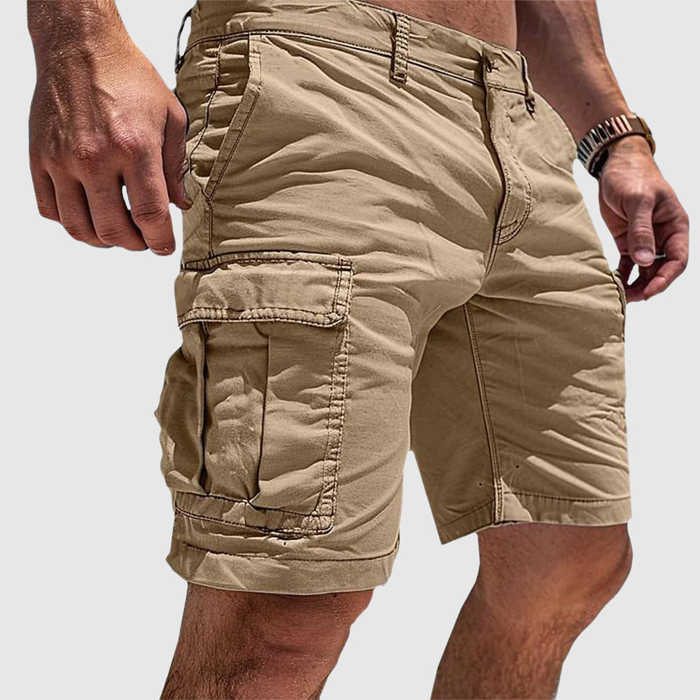 Lucas | Men's Cargo Pocket Casual Knee Length Shorts