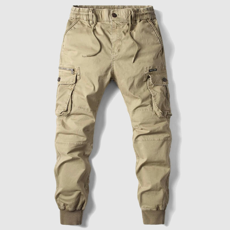 Joshua | Men's Slim Fit Cargo Pocket Casual Pants