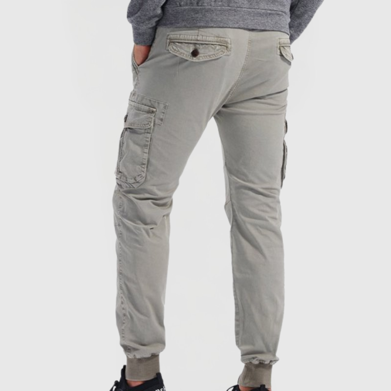 Joshua | Men's Slim Fit Cargo Pocket Casual Pants