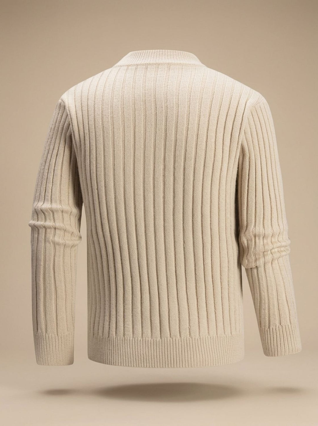 Men's Cable-Knit Mock-Neck Regular-Fit Pullover Sweater
