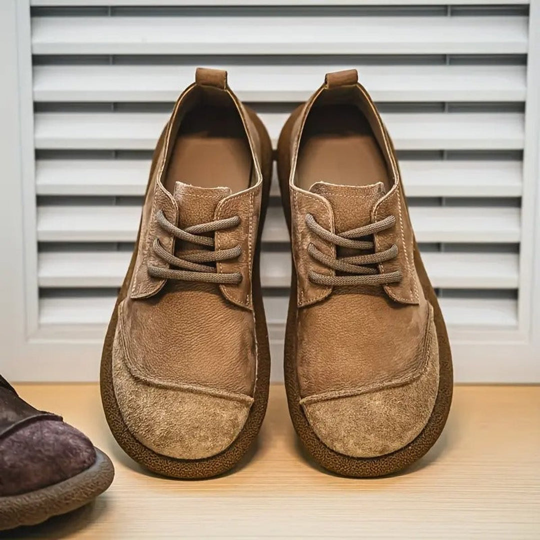 Men's Lace-Up Orthopedic Cushioned Casual Oxford Shoes