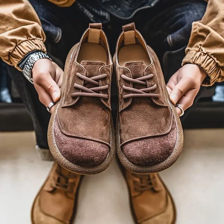 Men's Lace-Up Orthopedic Cushioned Casual Oxford Shoes