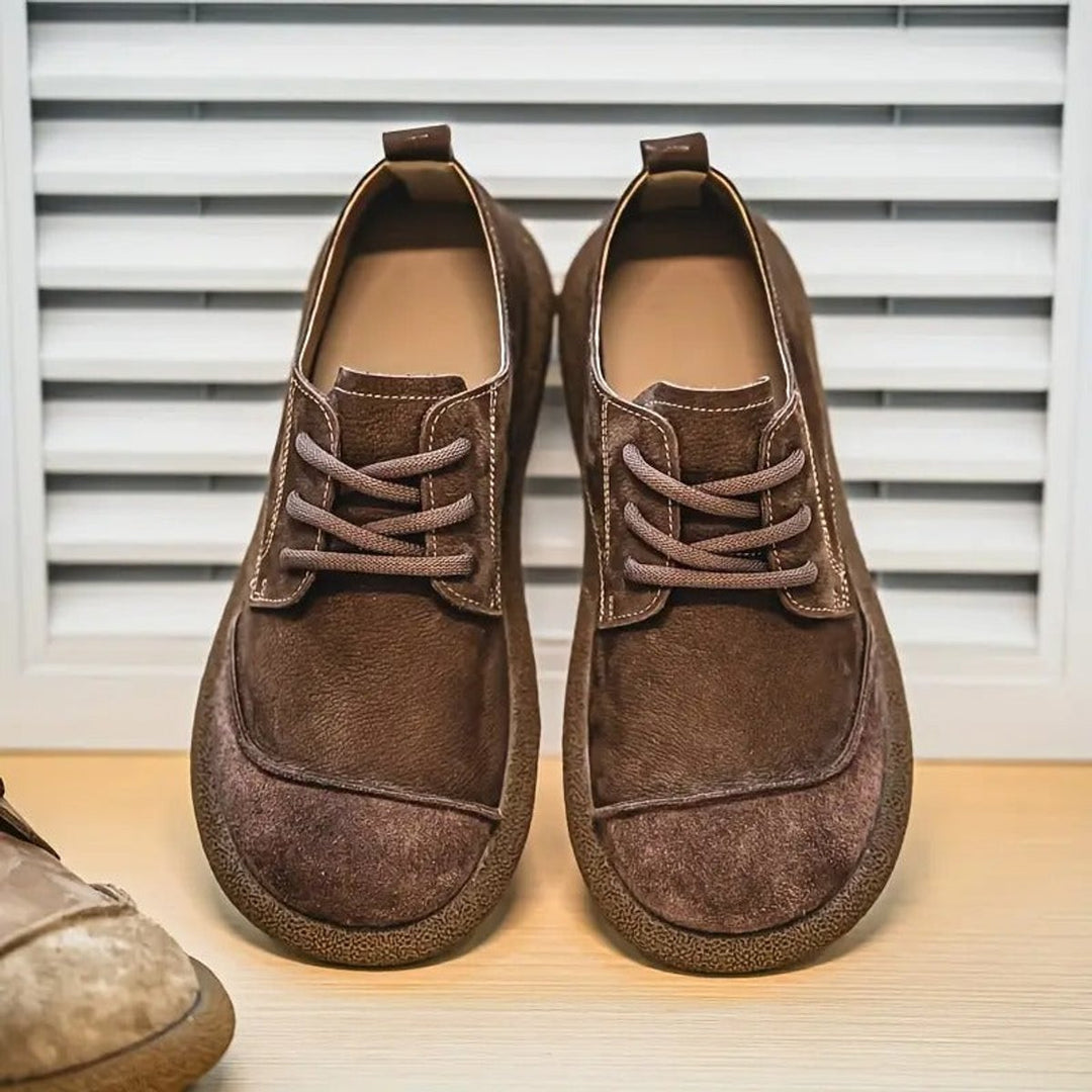 Men's Lace-Up Orthopedic Cushioned Casual Oxford Shoes