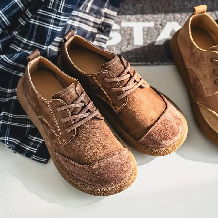 Men's Lace-Up Orthopedic Cushioned Casual Oxford Shoes