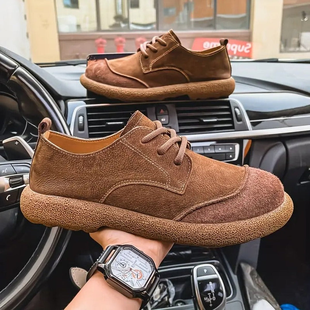 Men's Lace-Up Orthopedic Cushioned Casual Oxford Shoes