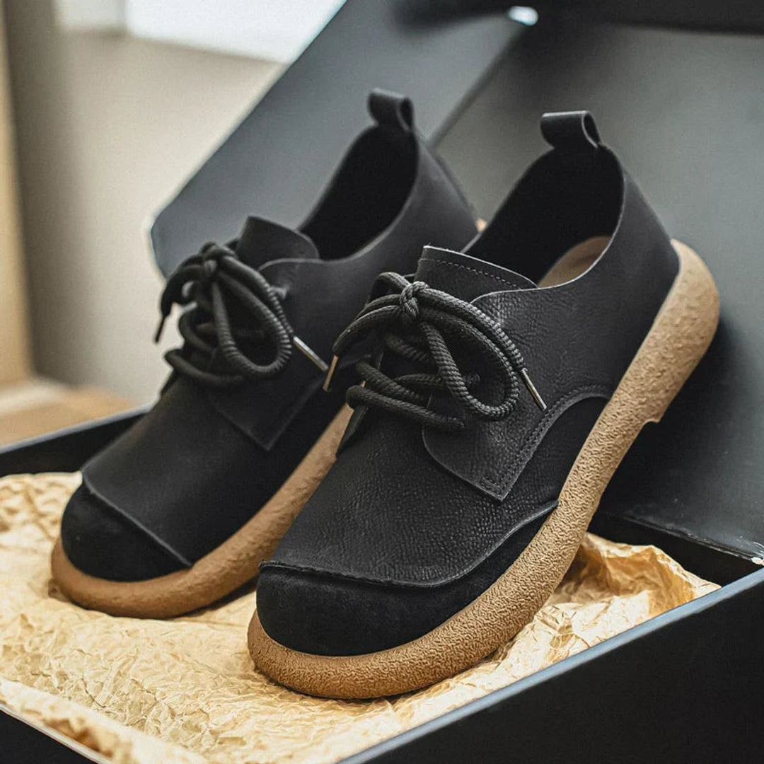Men's Lace-Up Orthopedic Cushioned Casual Oxford Shoes