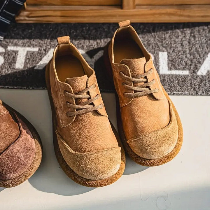 Men's Lace-Up Orthopedic Cushioned Casual Oxford Shoes