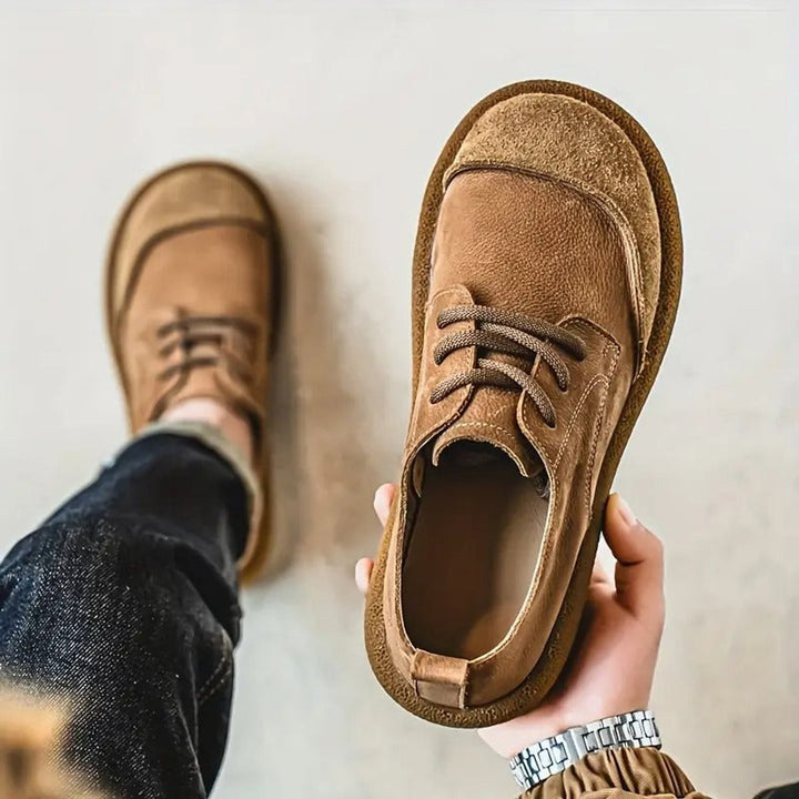 Men's Lace-Up Orthopedic Cushioned Casual Oxford Shoes