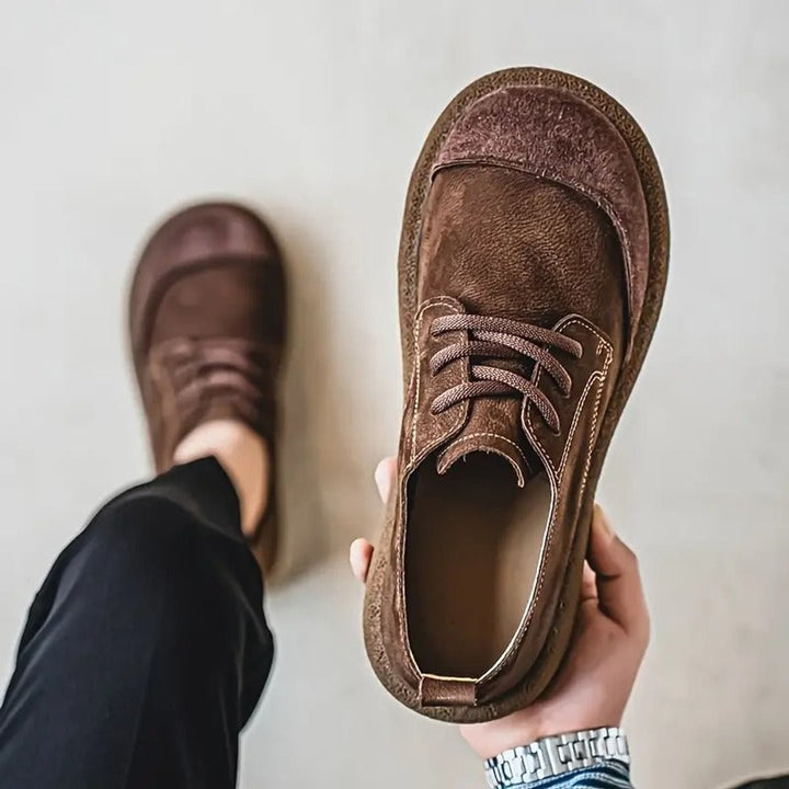 Men's Lace-Up Orthopedic Cushioned Casual Oxford Shoes