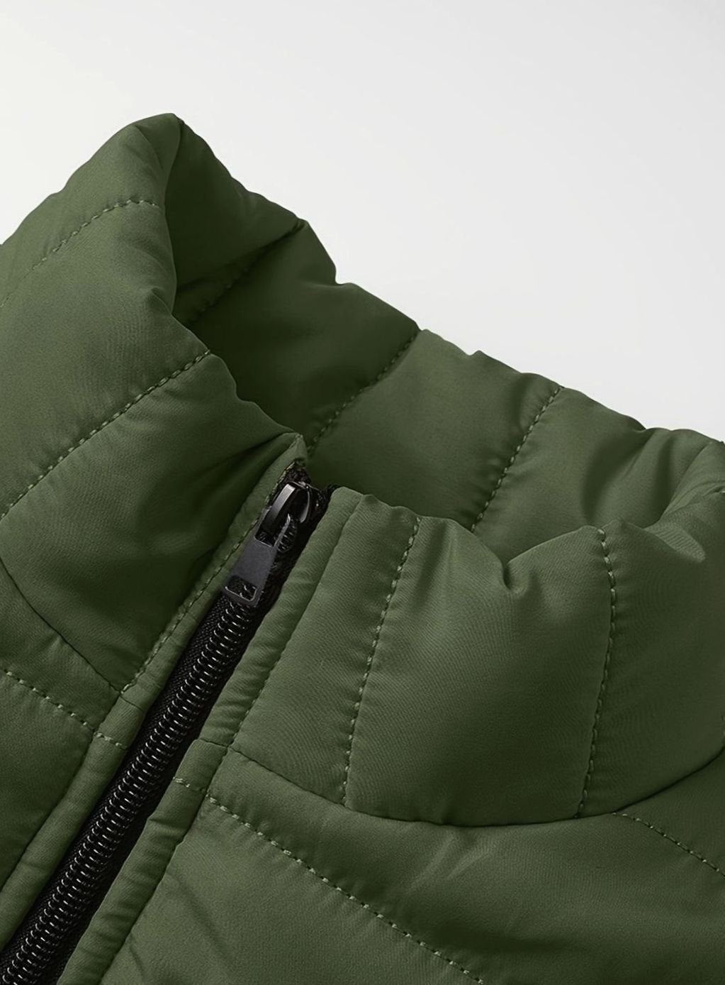 Men's Lightweight Quilted Zip-Up Puffer Jacket