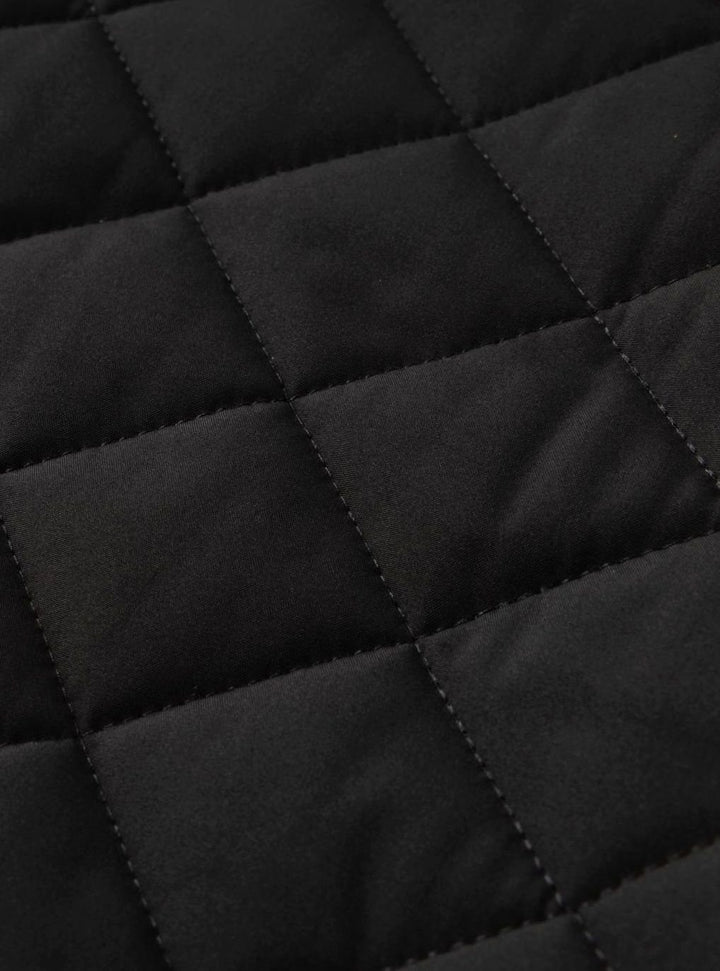 Men's Quilted Fleece-Lined Full-Zip Bomber Jacket