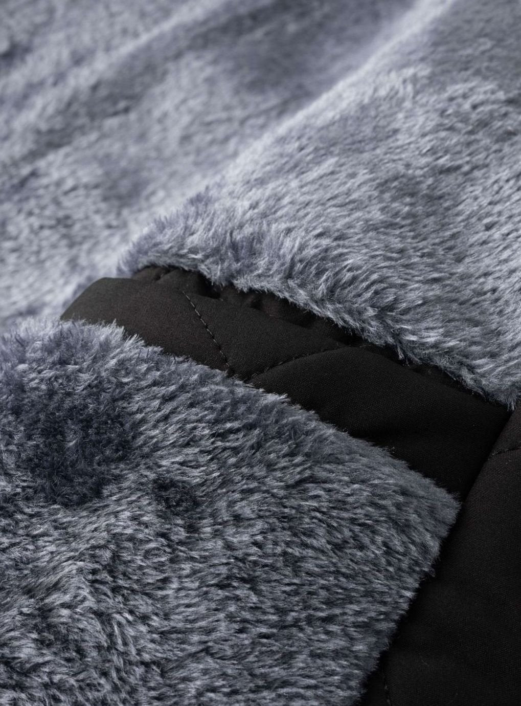 Men's Quilted Fleece-Lined Full-Zip Bomber Jacket
