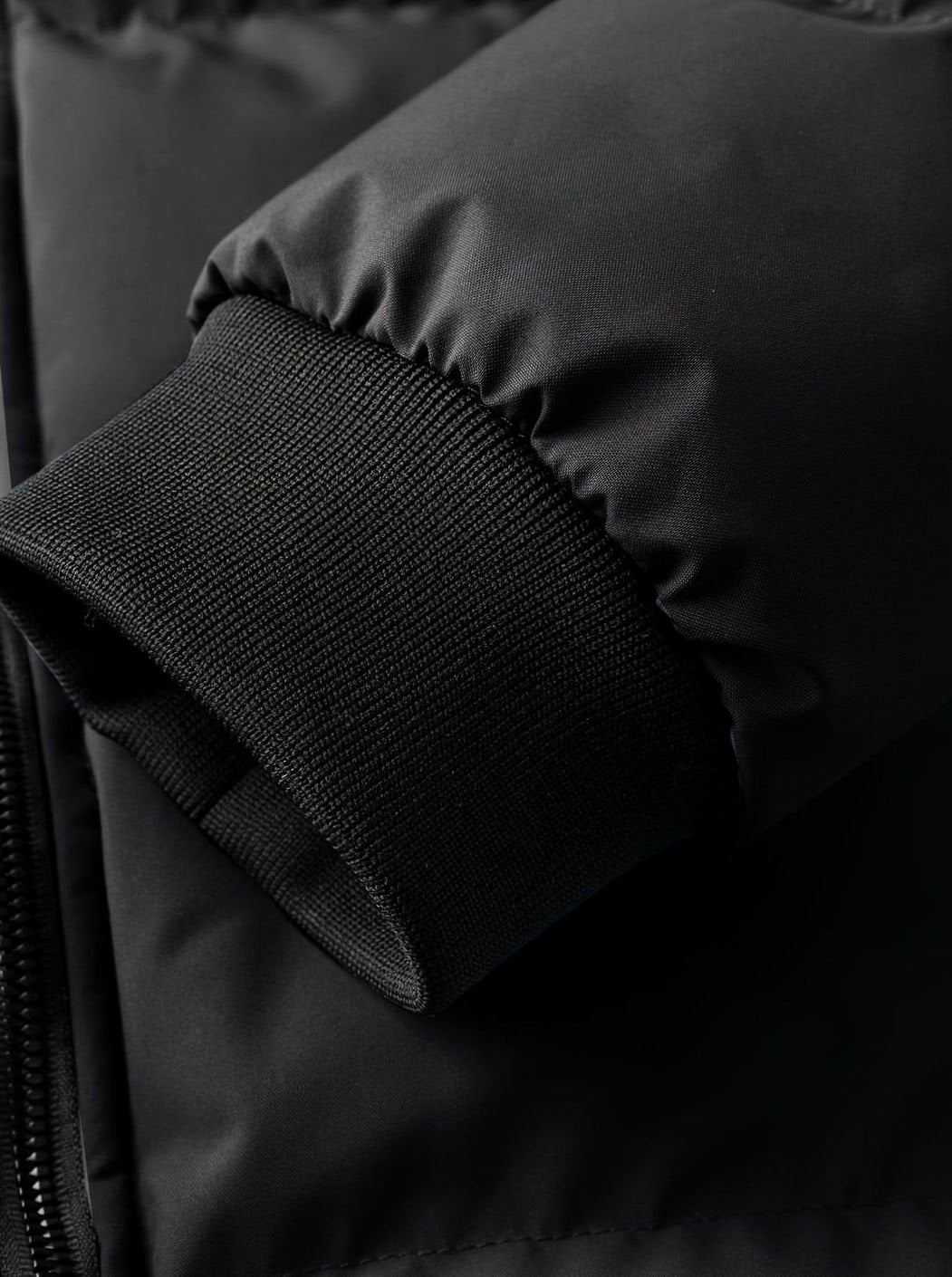 Men's Quilted Hooded Winter Jacket Insulated Full-Zip Puffer Coat