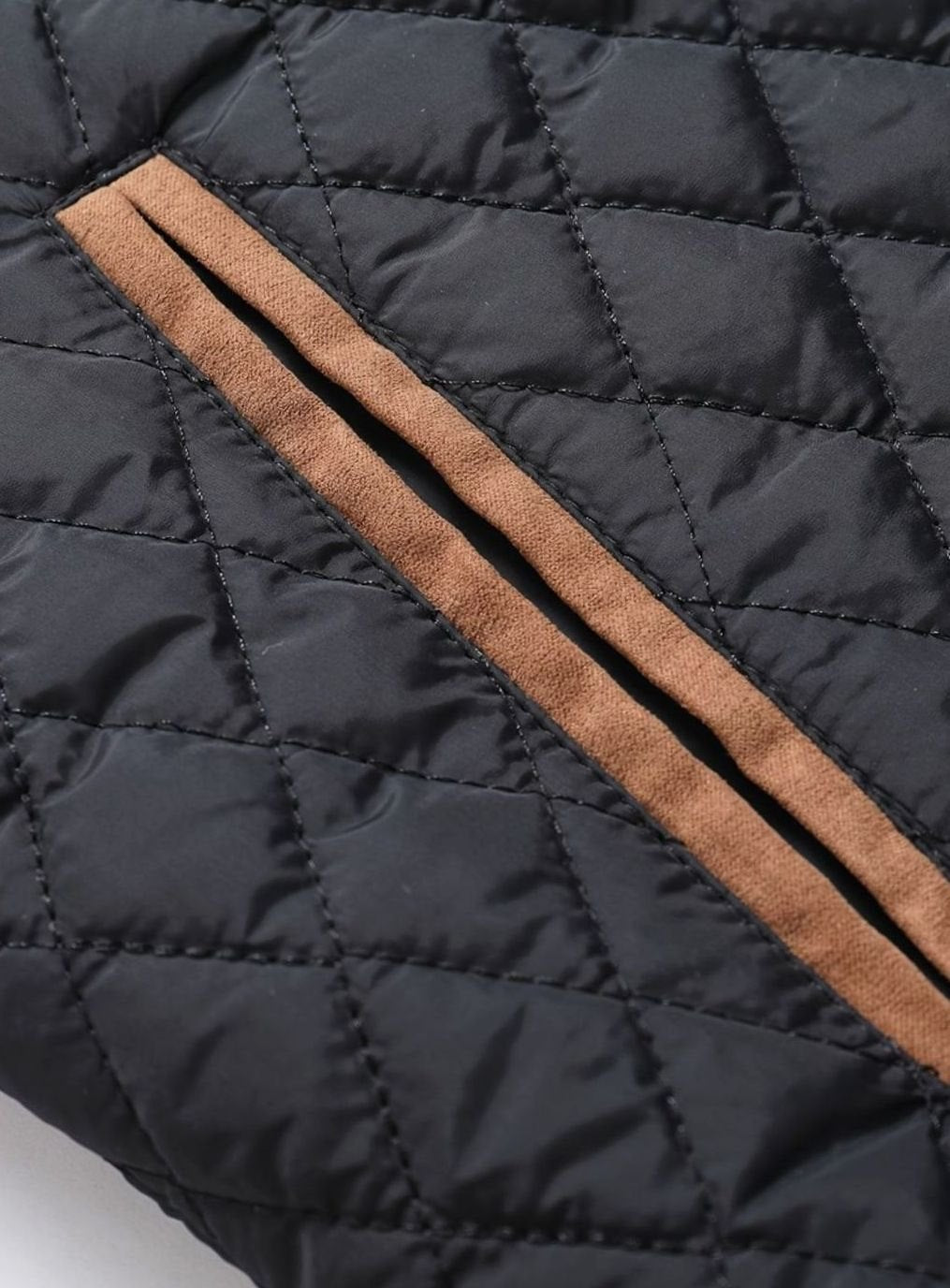 Men's Quilted Stand-Collar Insulated Jacket