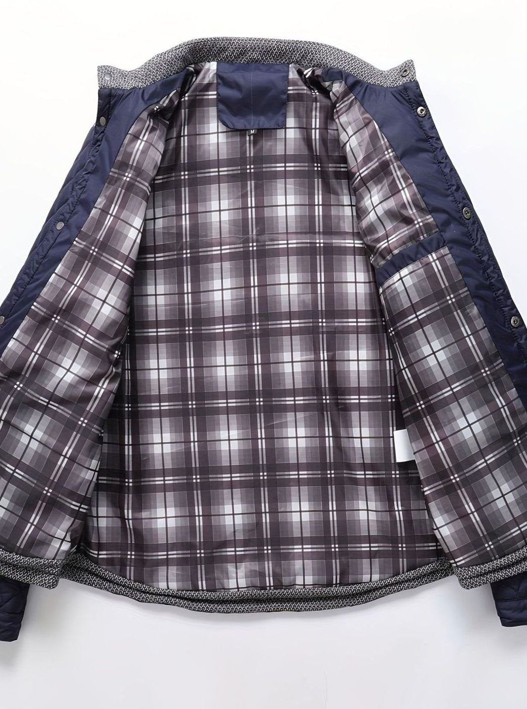 Men's Quilted Stand-Collar Insulated Jacket