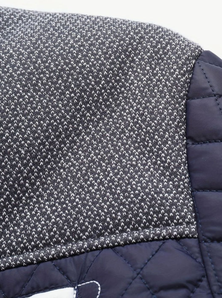 Men's Quilted Stand-Collar Insulated Jacket