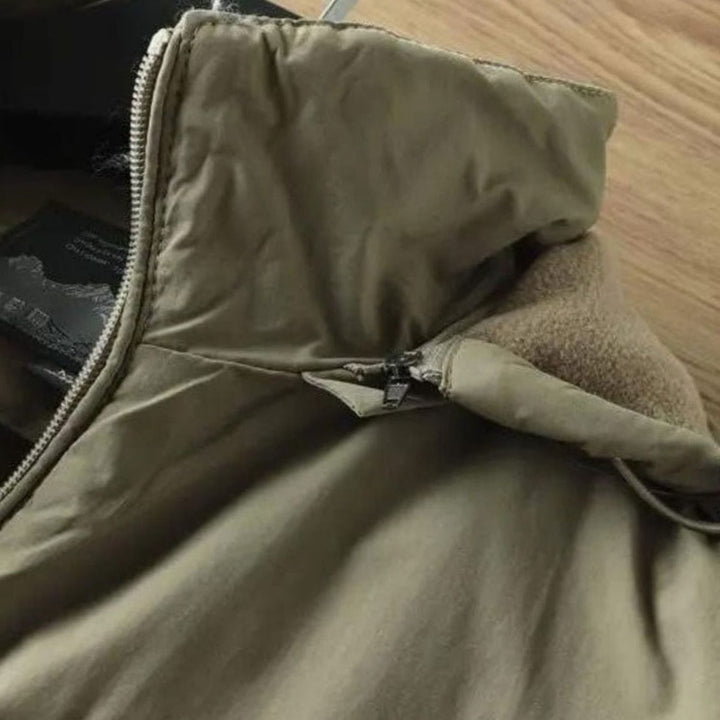 Men's Relaxed-Fit Hooded Zip-Front Outdoor Jacket