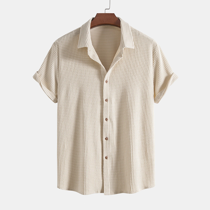 Edward | Men's Two Piece Casual Shirt Shorts Set