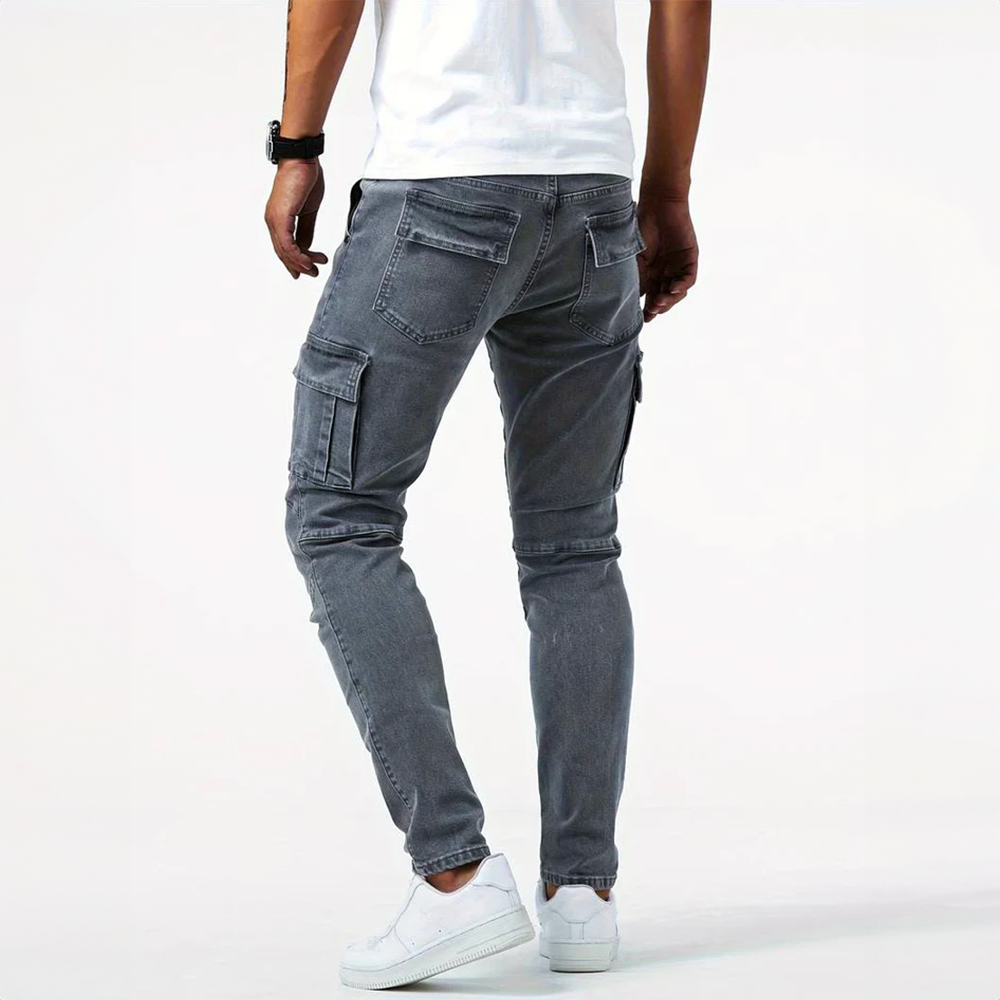 Charles | Men's Slim Fit Cargo Pocket Pants