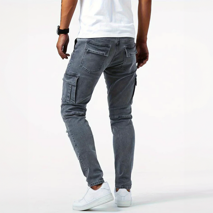 Charles | Men's Slim Fit Cargo Pocket Pants