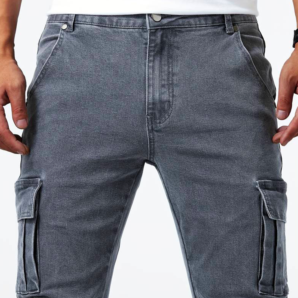 Charles | Men's Slim Fit Cargo Pocket Pants