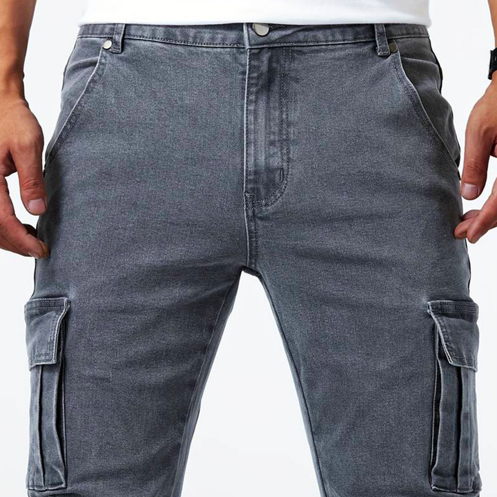 Charles | Men's Slim Fit Cargo Pocket Pants
