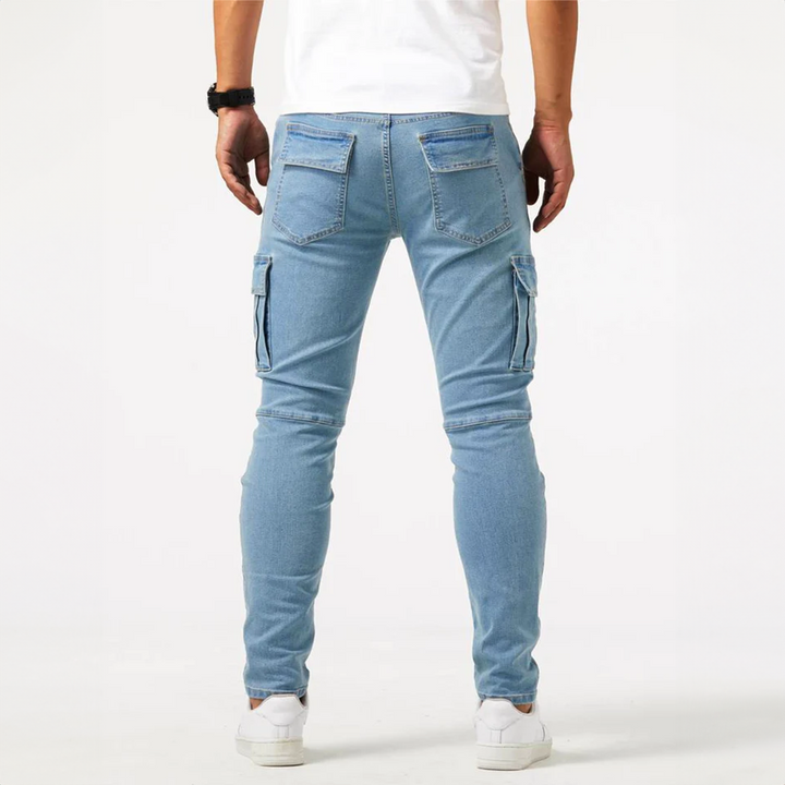 Charles | Men's Slim Fit Cargo Pocket Pants
