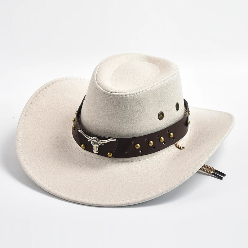 Derek | Men's Wide Brim Western Cowboy Hat