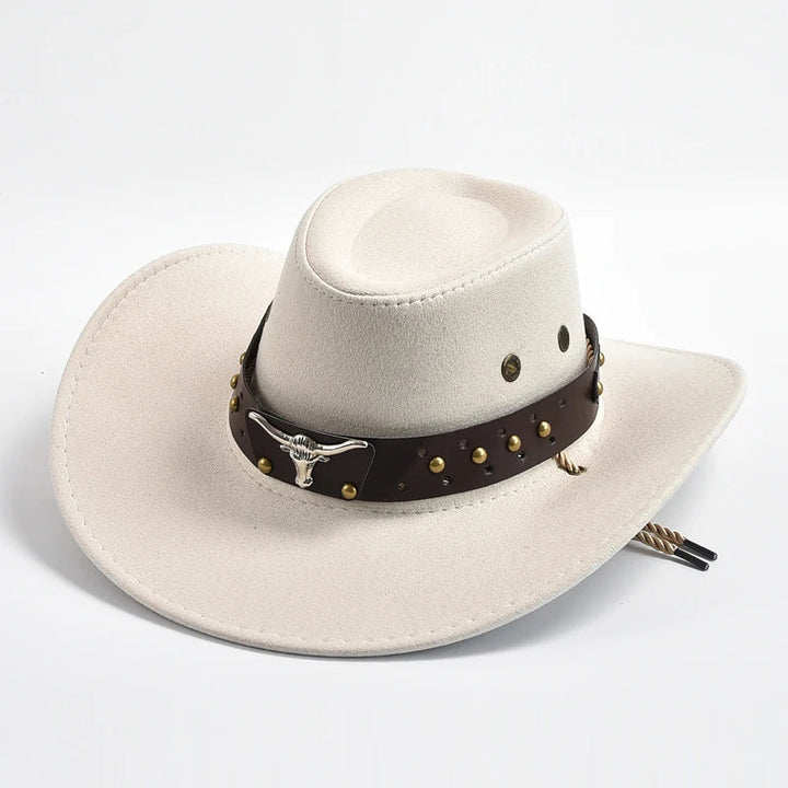 Derek | Men's Wide Brim Western Cowboy Hat