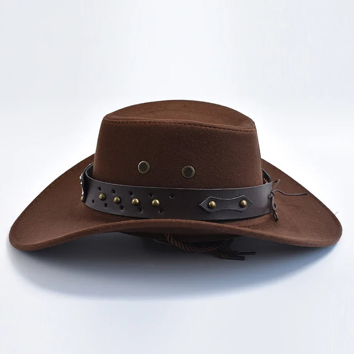 Derek | Men's Wide Brim Western Cowboy Hat