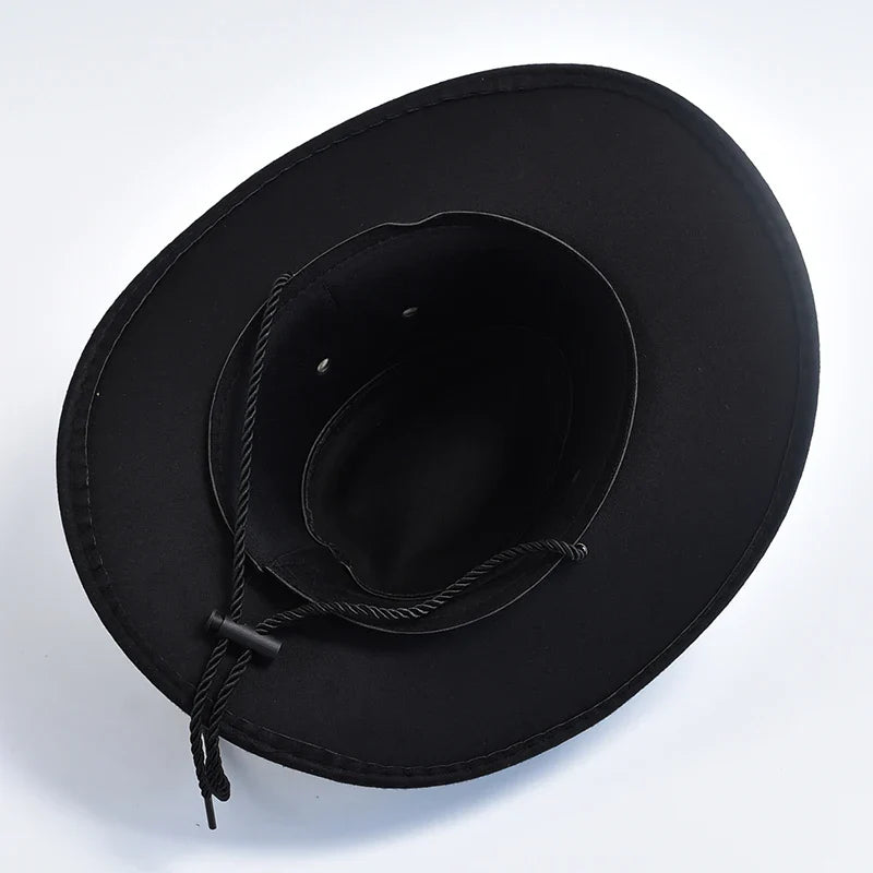 Derek | Men's Wide Brim Western Cowboy Hat