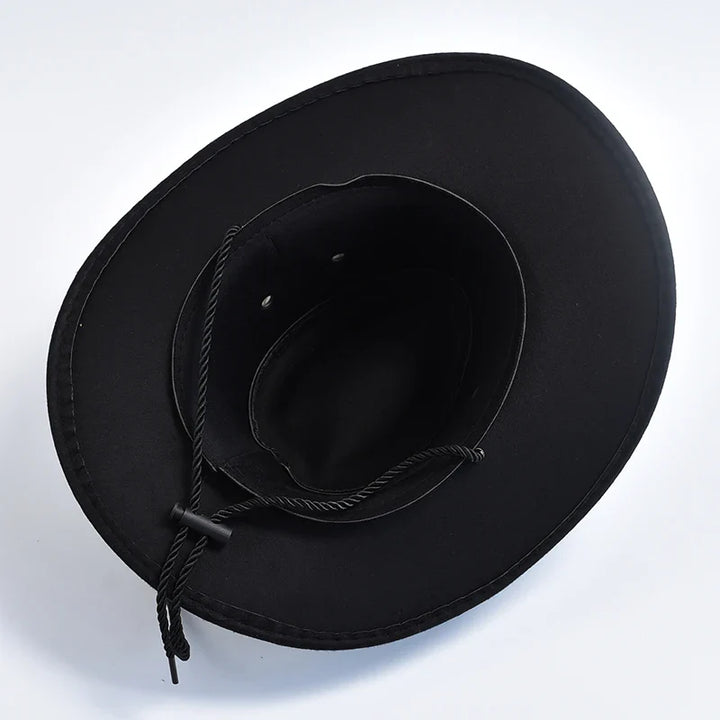 Derek | Men's Wide Brim Western Cowboy Hat