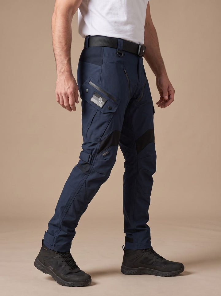 Men's Vulcan Waterproof Tactical Cargo Pants Multi-Pocket - Navy
