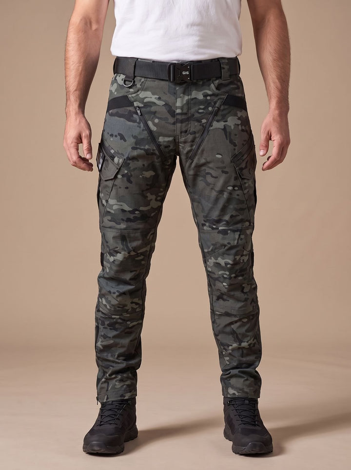 Men's Vulcan Waterproof Tactical Cargo Pants Multi-Pocket - Gray