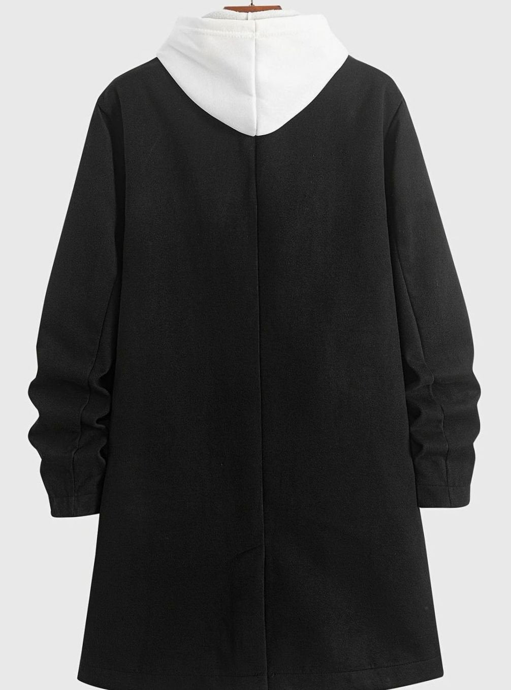Men's Wool Double-Breasted Tailored Overcoat