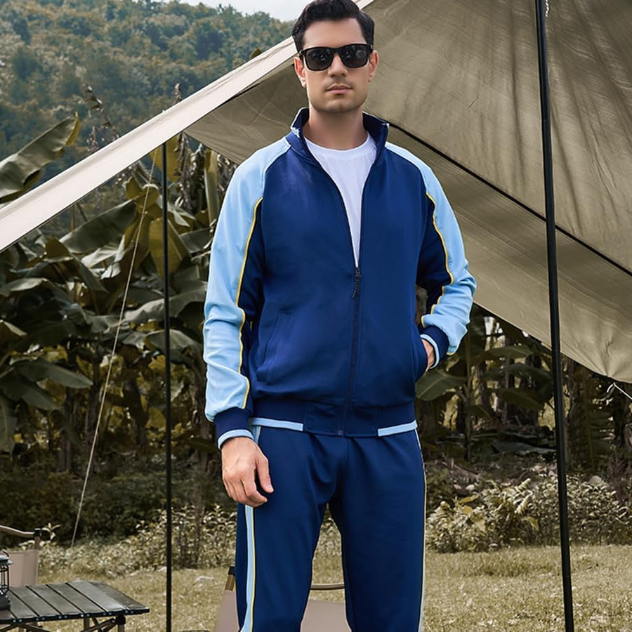 Grant | Men's Zip Up Tracksuit Jacket Pants Set