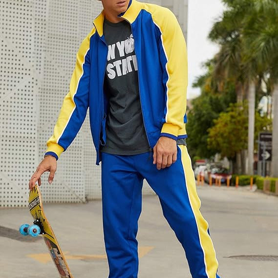 Grant | Men's Zip Up Tracksuit Jacket Pants Set