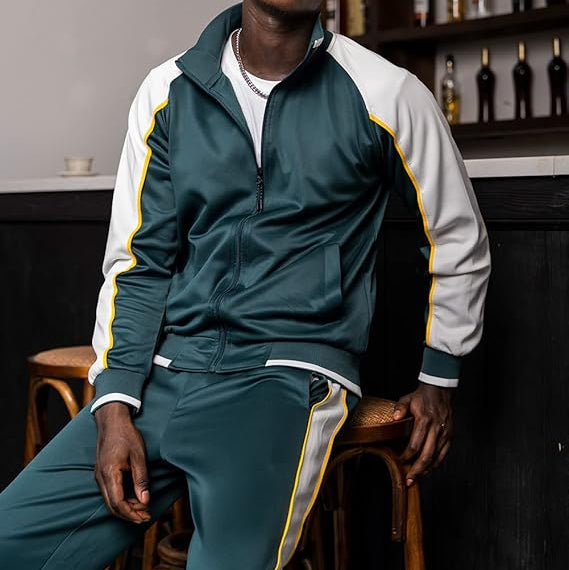 Grant | Men's Zip Up Tracksuit Jacket Pants Set