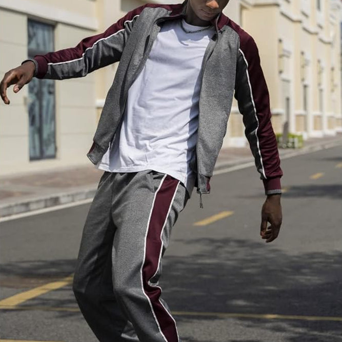 Grant | Men's Zip Up Tracksuit Jacket Pants Set