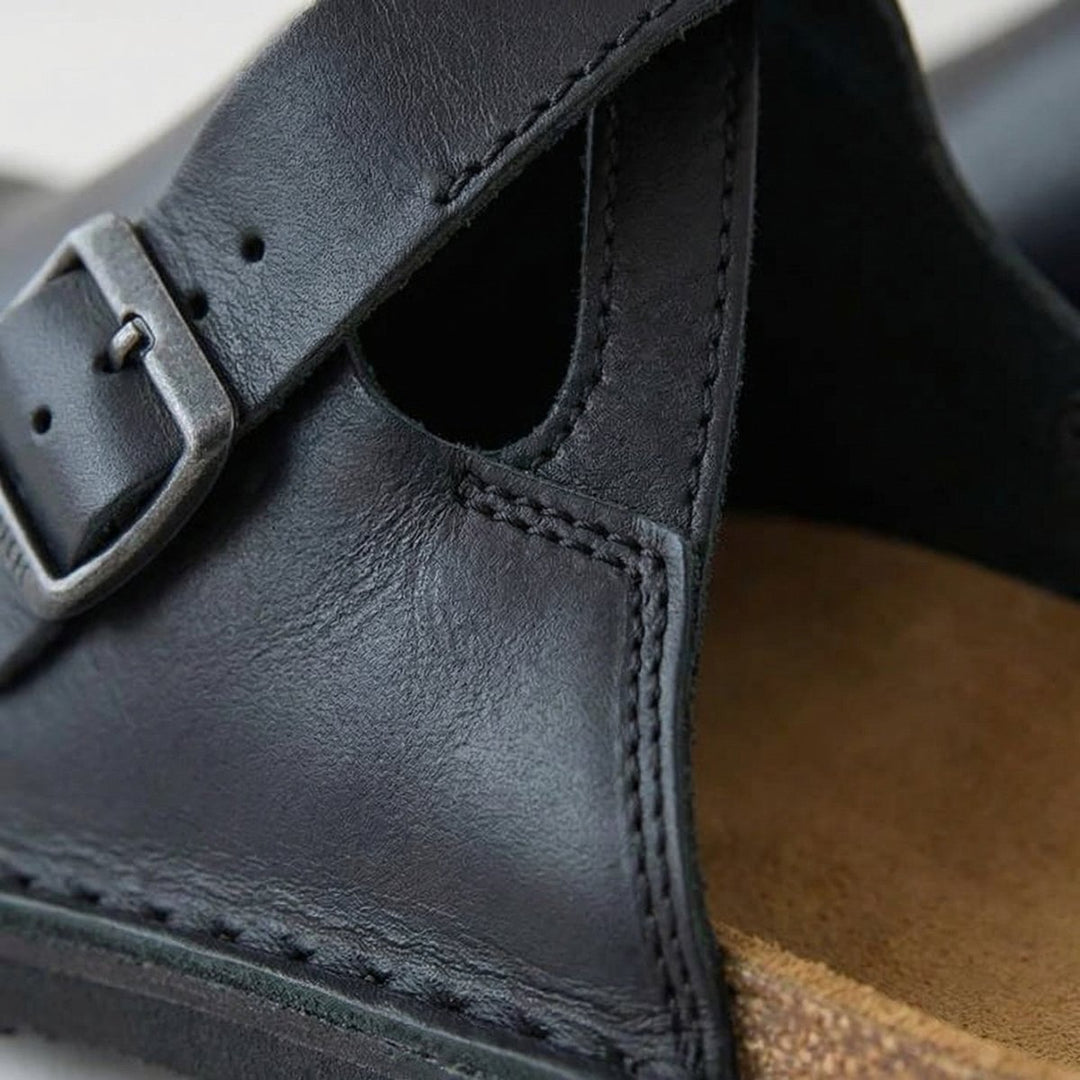 Women's Boots Siena Premium Leather Slip-On Clogs