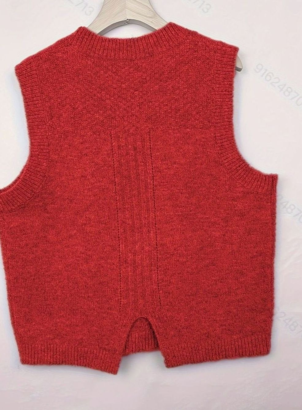 Women's Cable-Knit Sleeveless Pullover Sweater Vest