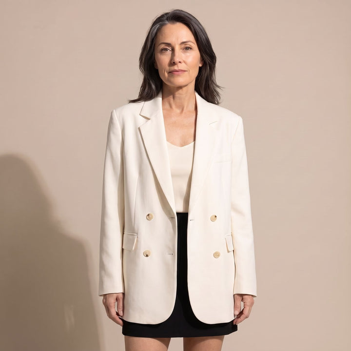 Women's Elegant Chic Oversized Single-Button Blazer