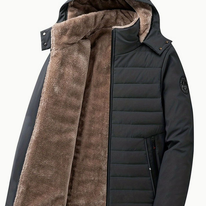 Women's Fleece-Lined Hooded Quilted Jacket