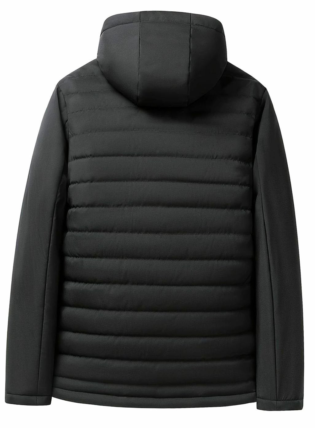 Women's Fleece-Lined Hooded Quilted Jacket