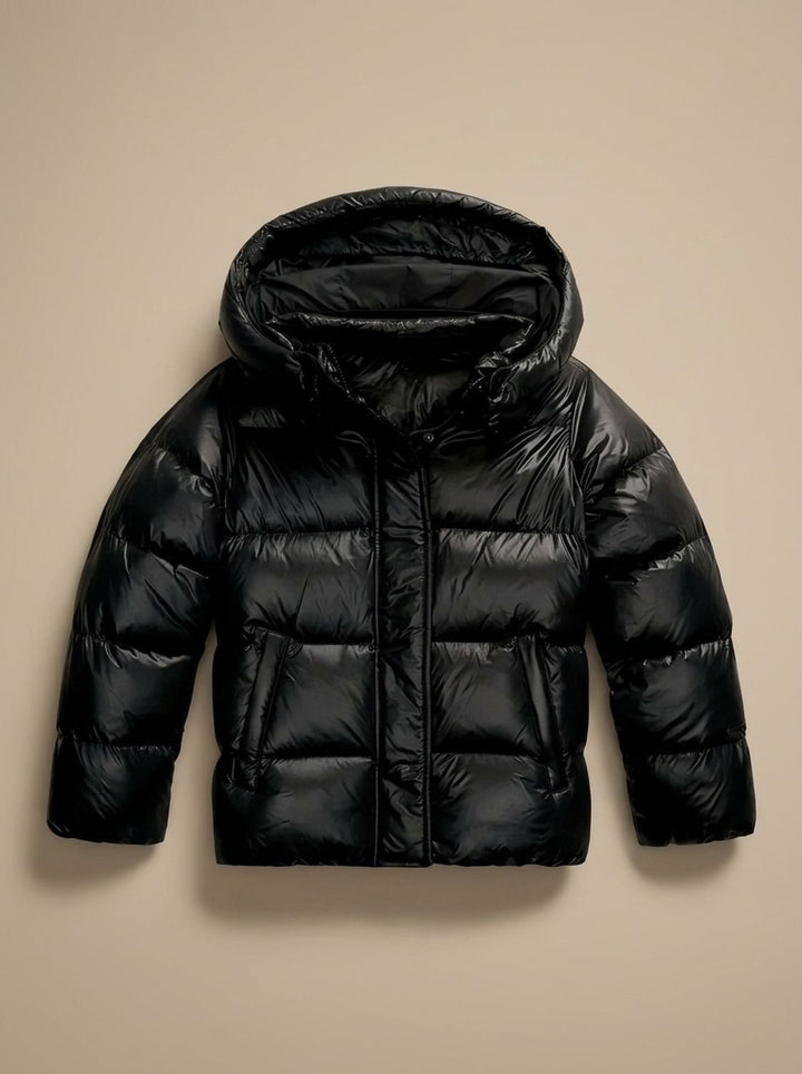 Women's Hooded Puffer Jacket Lightweight Quilted Winter Coat