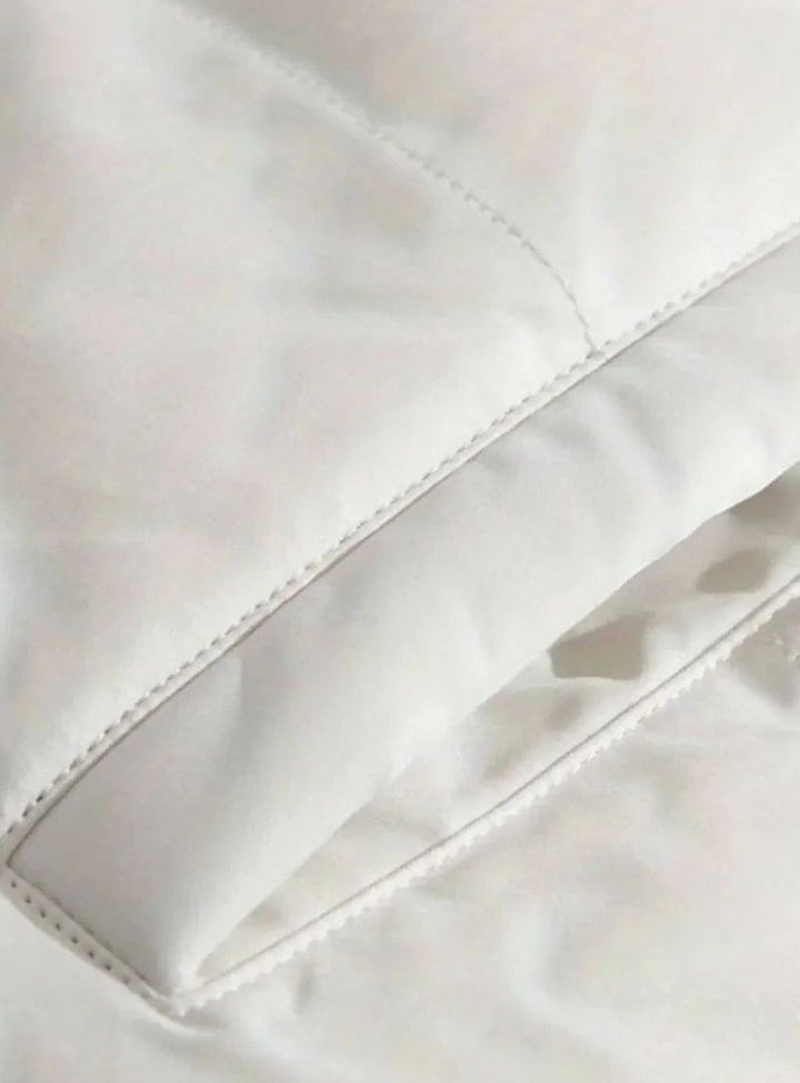 Women's Hooded Quilted Puffer Coat Fleece-Lined Winter Jacket