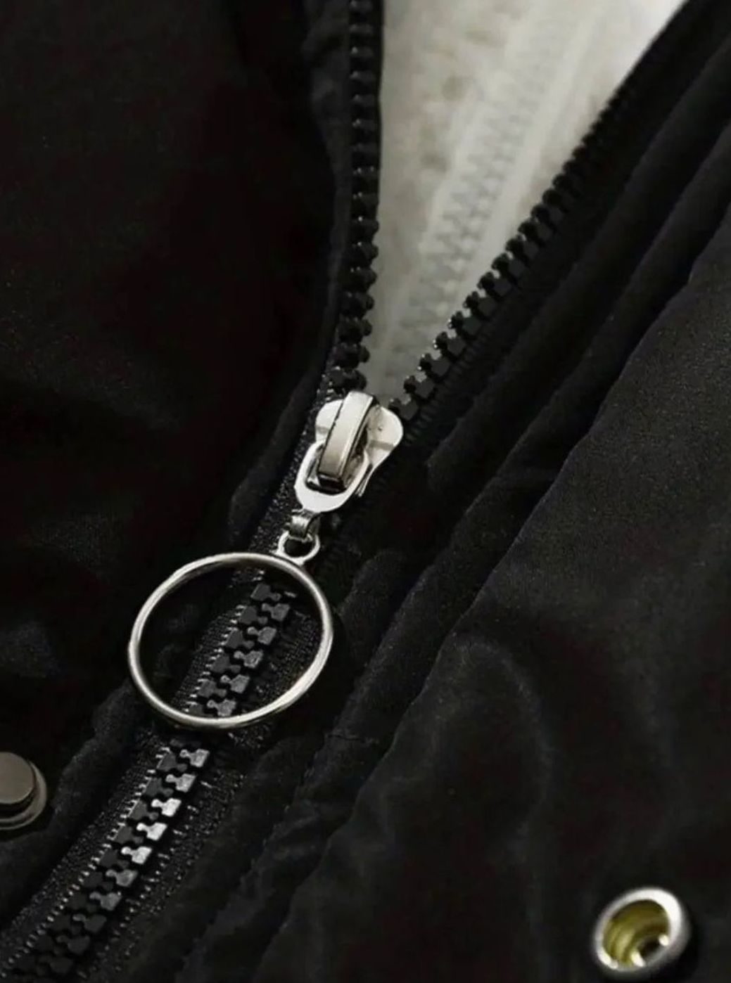 Women's Hooded Quilted Puffer Coat Fleece-Lined Winter Jacket