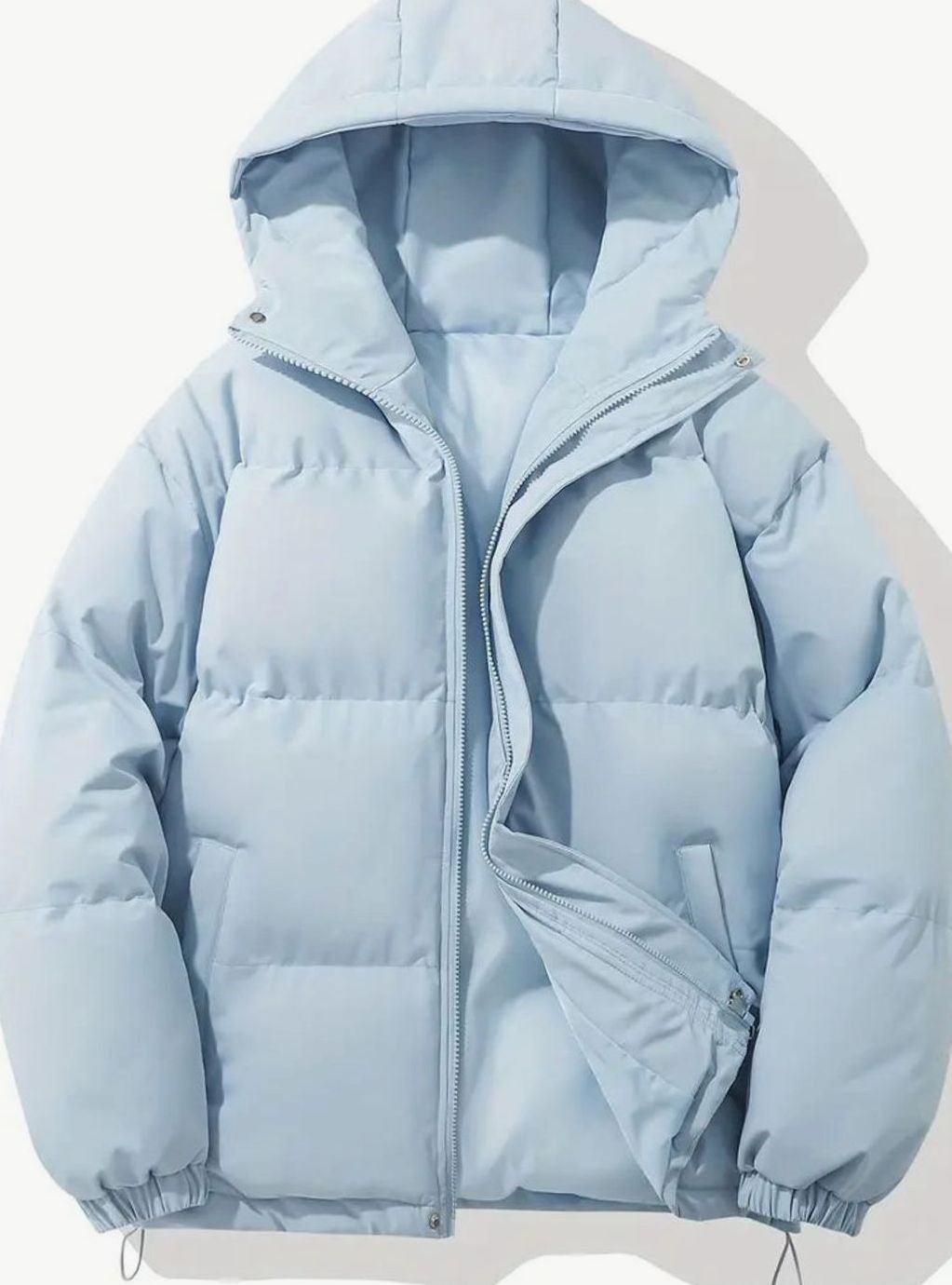 Women's Hooded Quilted Winter Jacket Insulated Puffer Coat