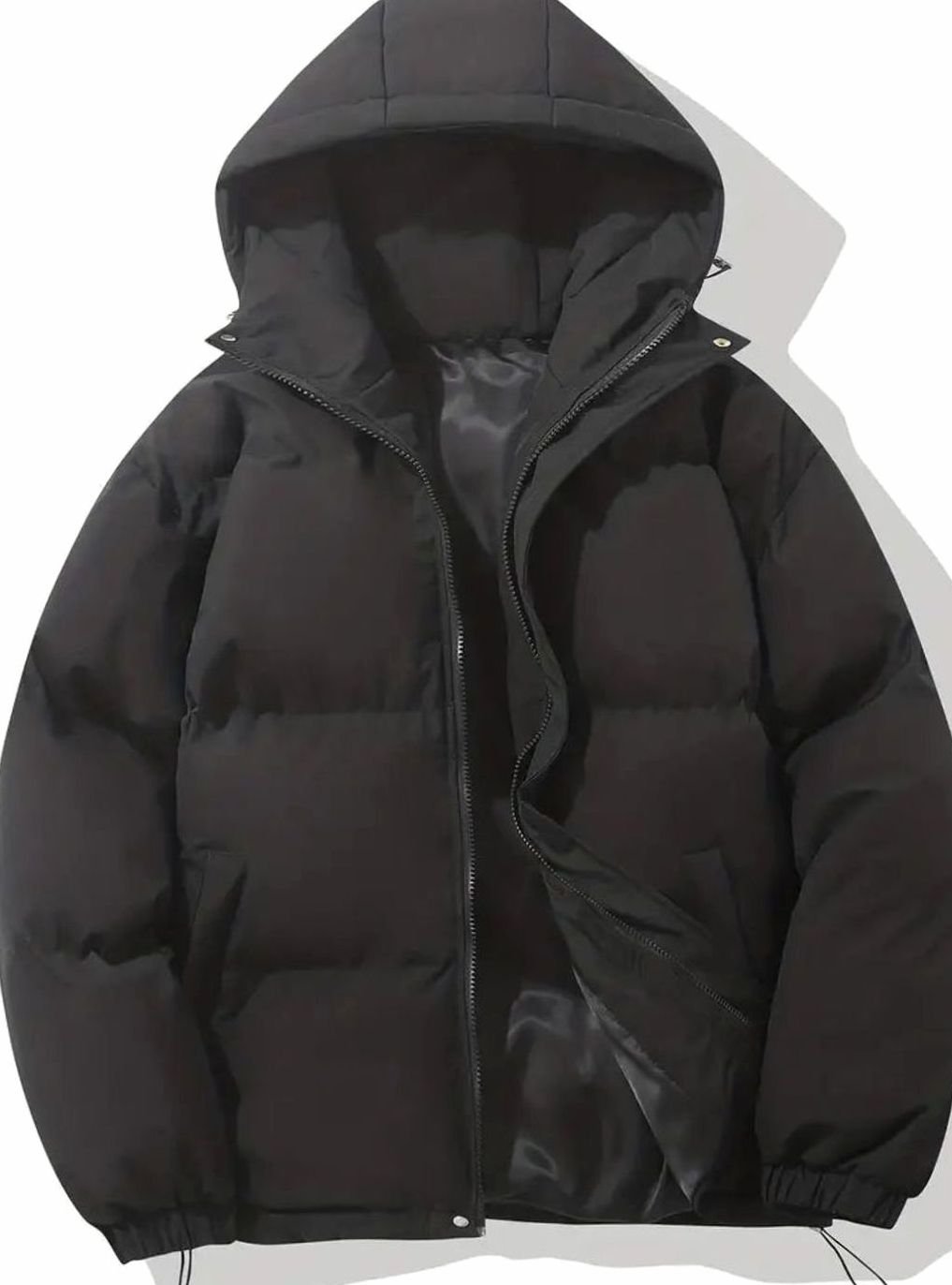 Women's Hooded Quilted Winter Jacket Insulated Puffer Coat